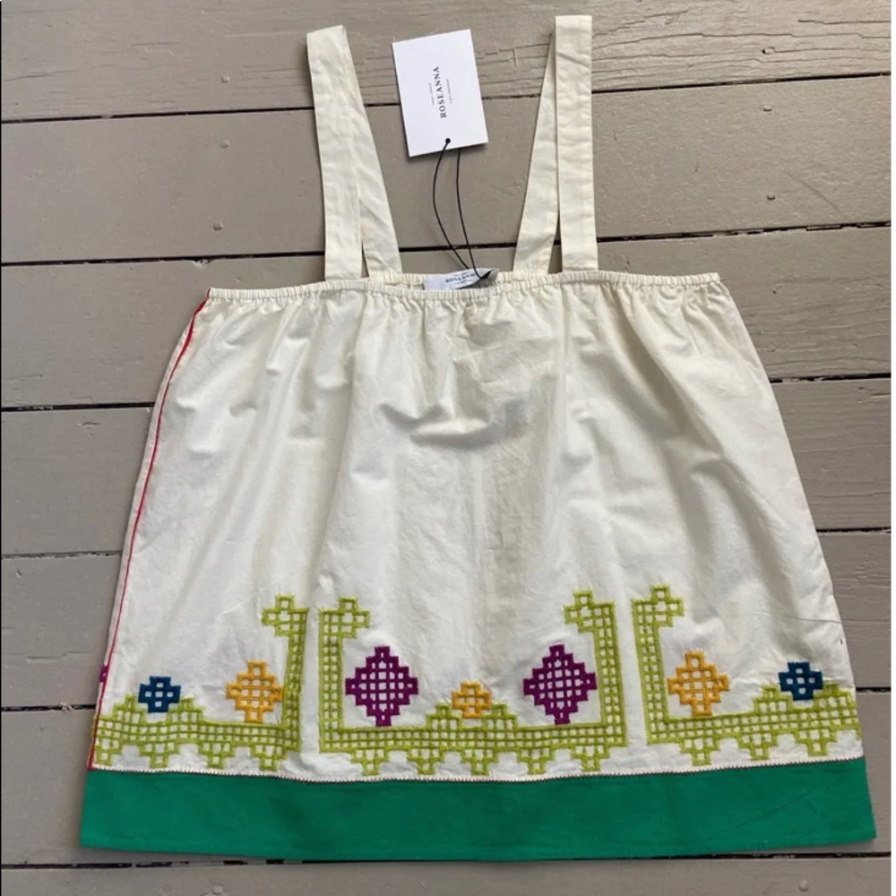 ** SOLD** Roseanna Embroidered Summer Camisole